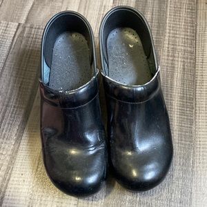 Well loved patent clogs